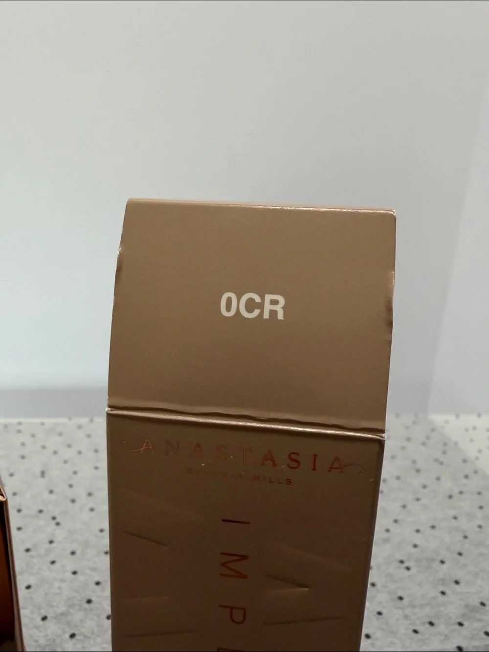 Anastasia blurring second skin matte foundation OCR NIB
